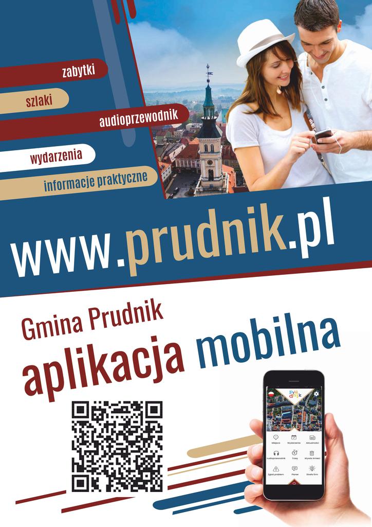 Plakat aplikacja mobilna pudnik