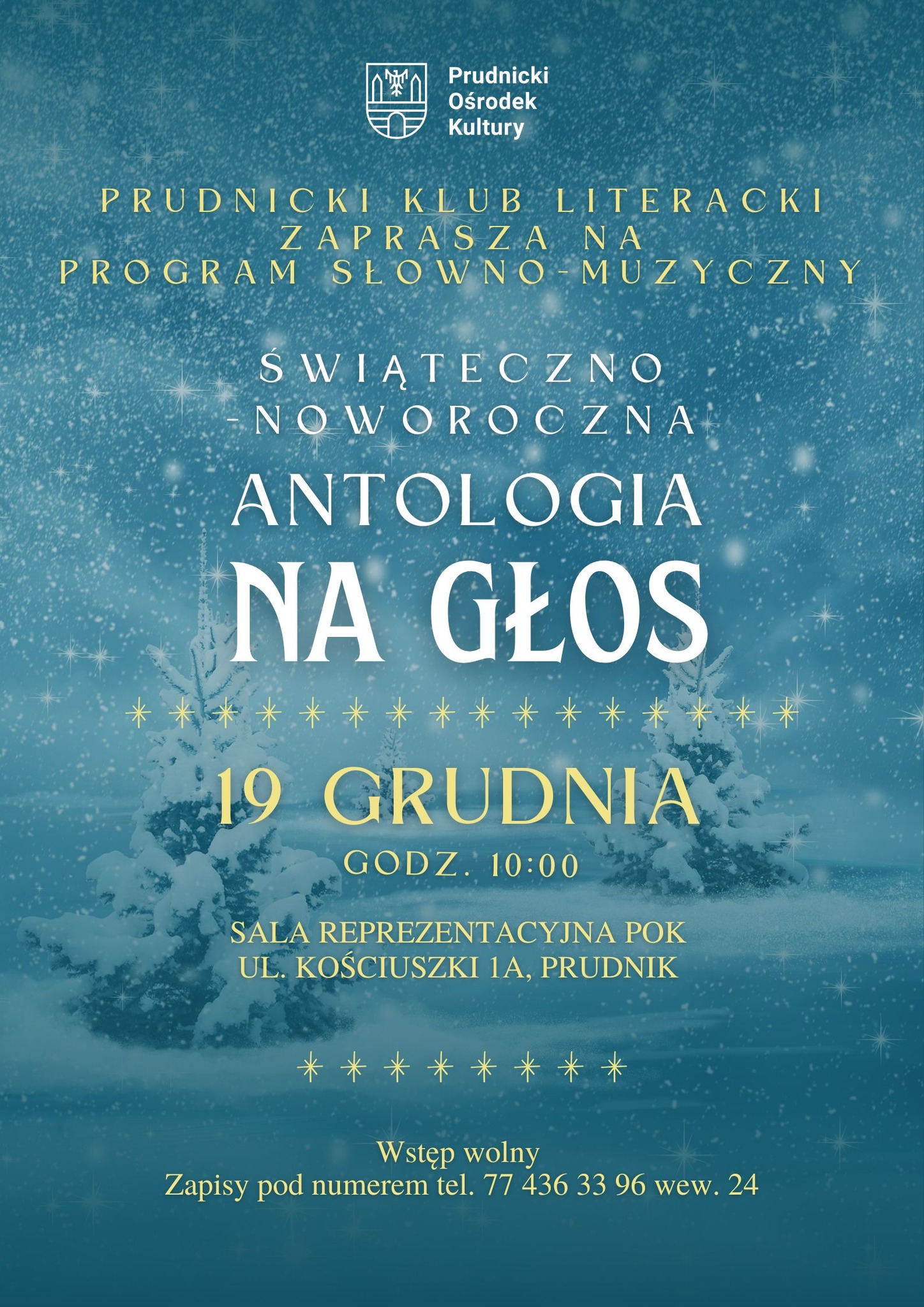 „Świąteczno-noworoczna ANTOLOGIA NA GŁOS”