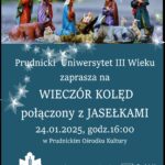 WIECZÓR KOLĘD I JASEŁKA PRUDNICKIEGO UTW