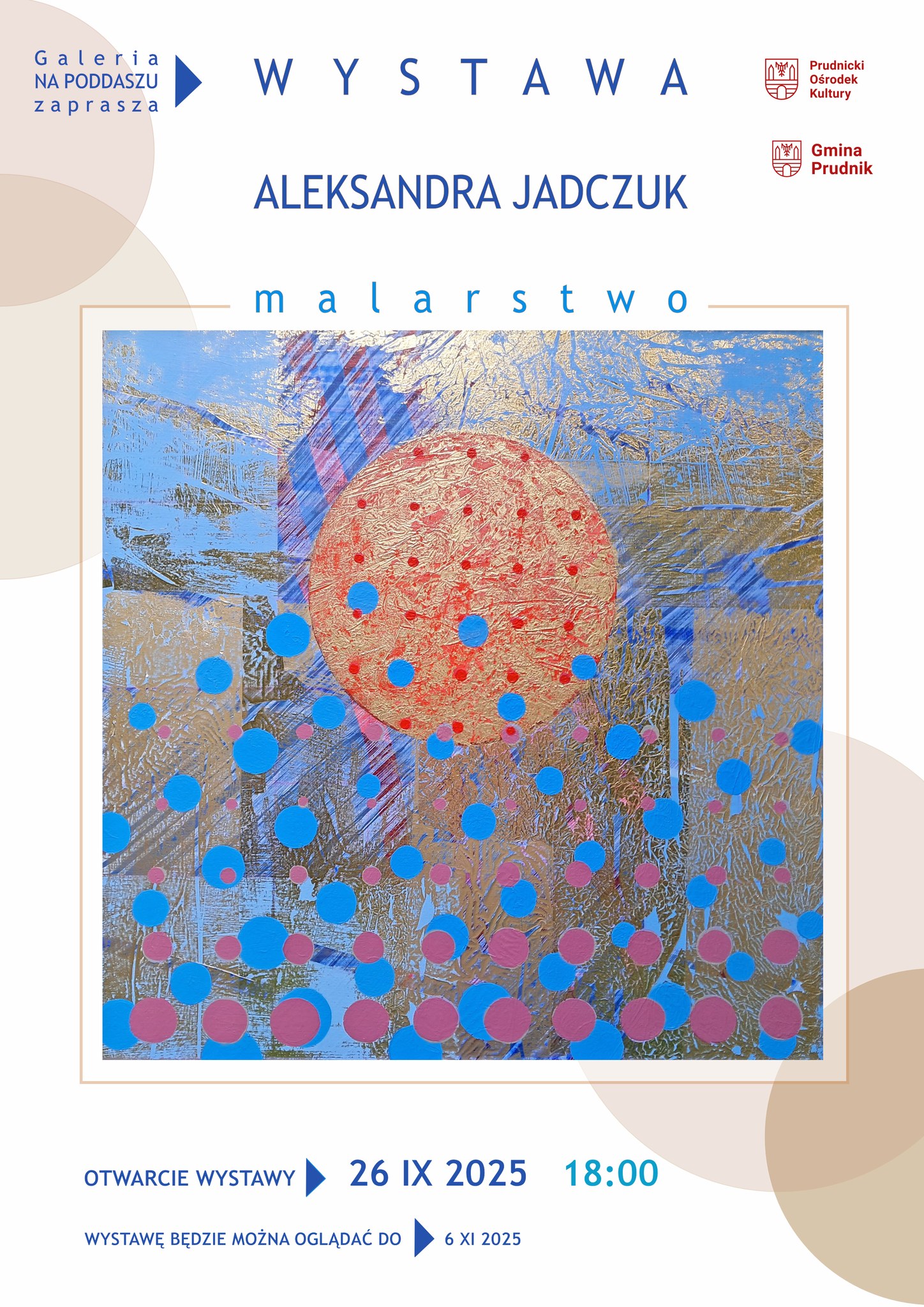 Wystawa malarstwa Aleksandry Jadczuk