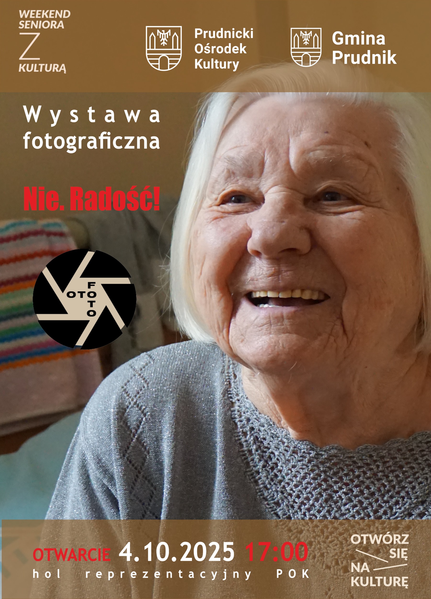 Wystawa fotograficzna „Nie. Radość!” | „Weekend Seniora z Kulturą”
