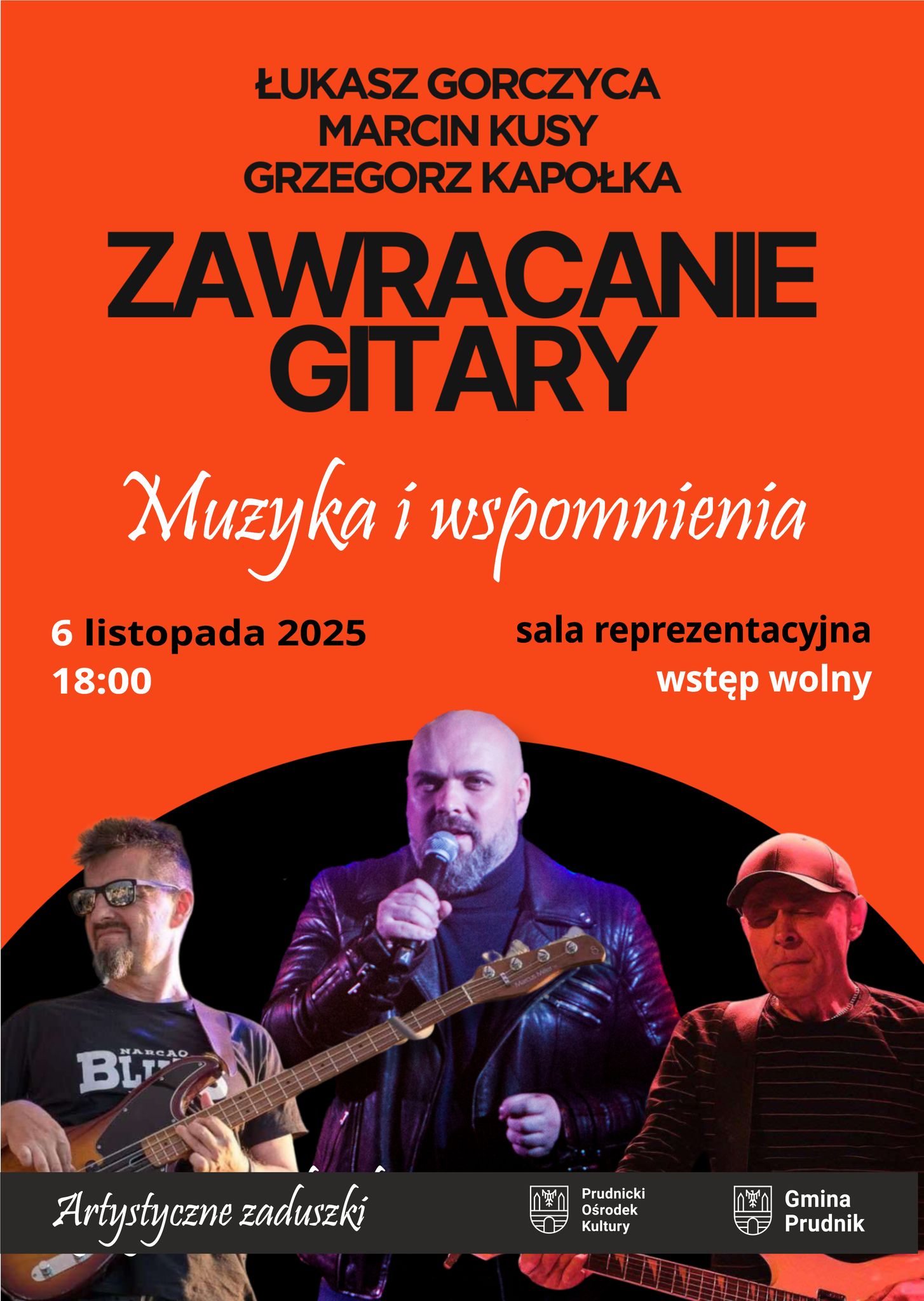 Koncert „ZAWRACANIE GITARY” | „Artystyczne zaduszki”