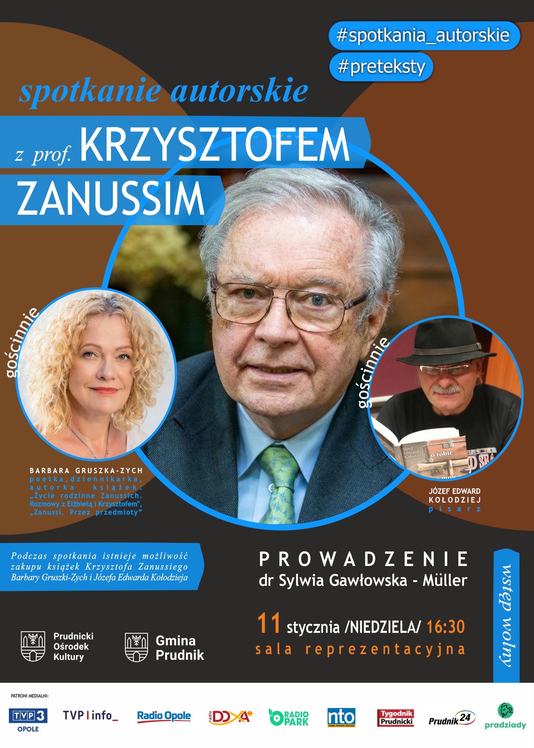 Spotkanie autorskie z prof. Krzysztofem Zanussim | #PRETEKSTY