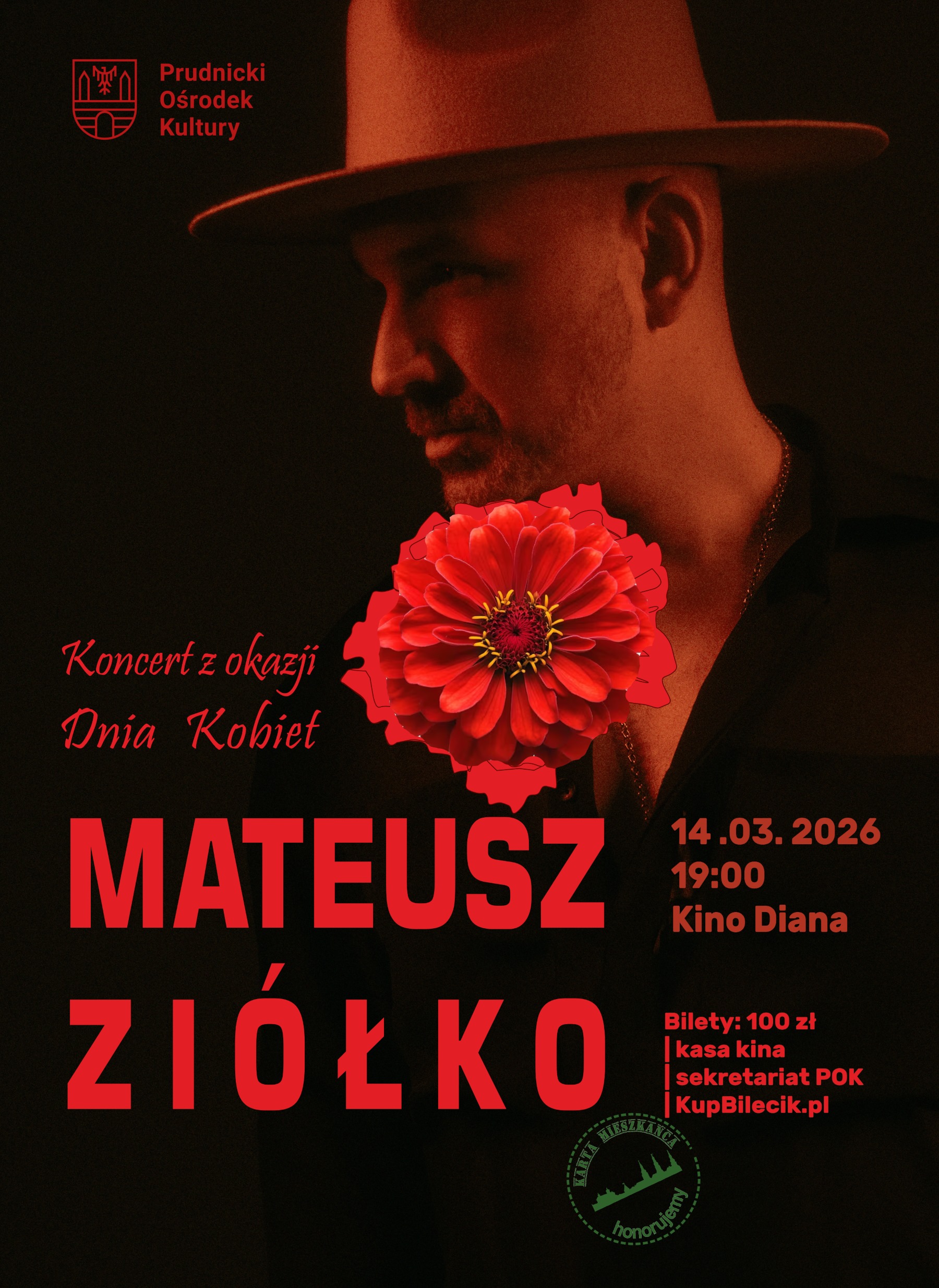 MATEUSZ ZIÓŁKO | koncert z okazji Dnia Kobiet