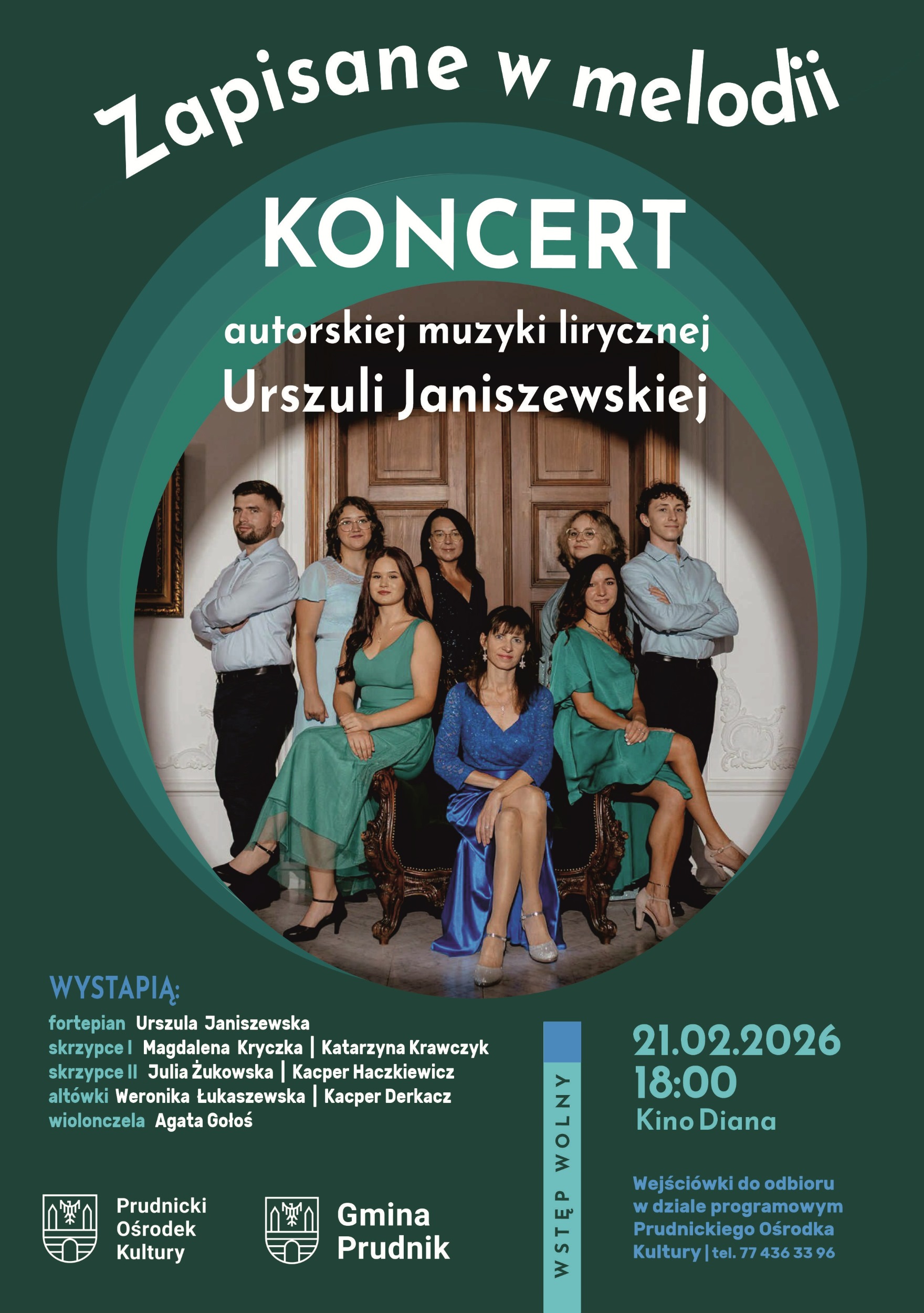 „Zapisane w melodii” | koncert Urszuli Janiszewskiej