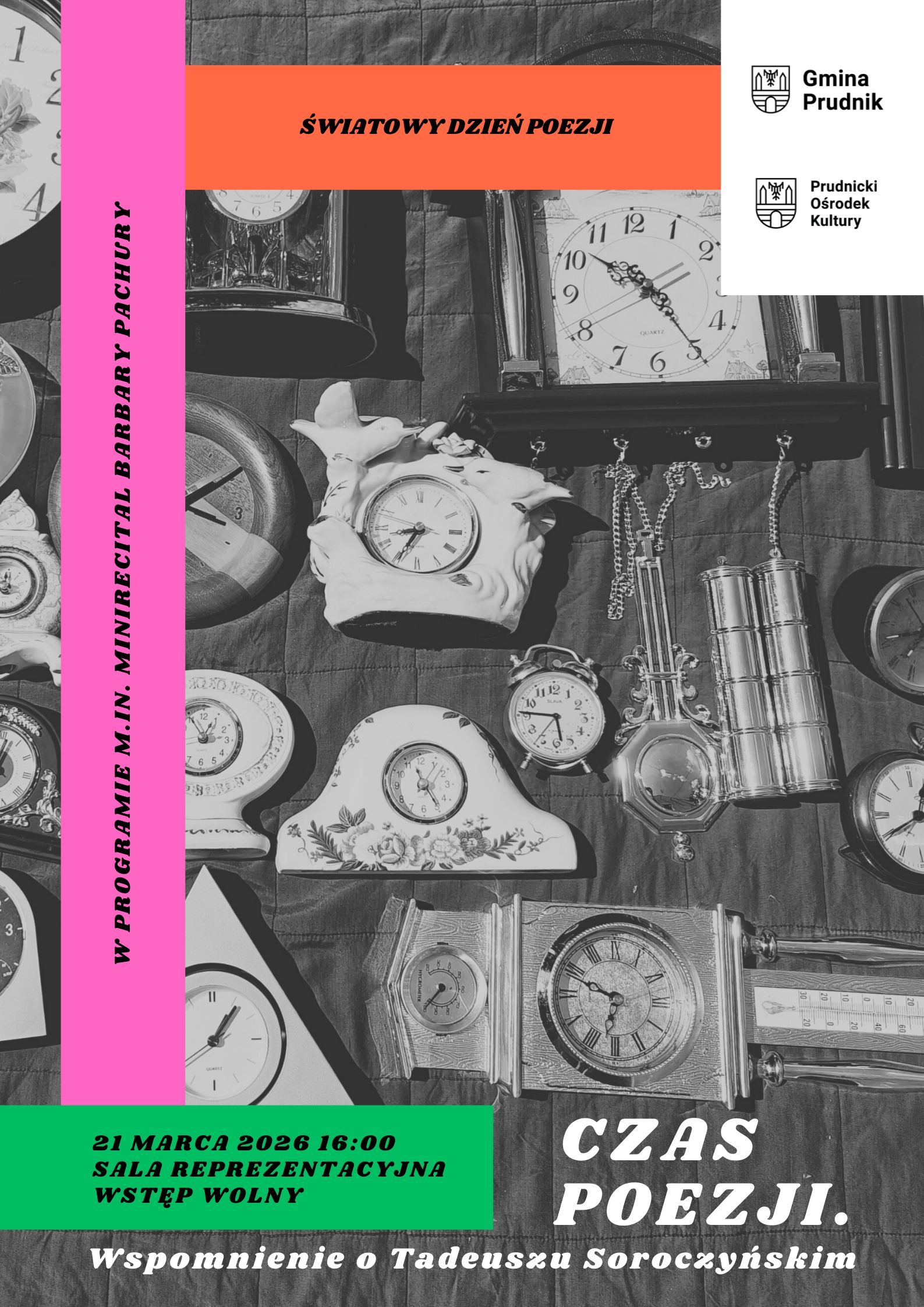 „Czas poezji. Wspomnienie o Tadeuszu Soroczyńskim” | Światowy Dzień Poezji