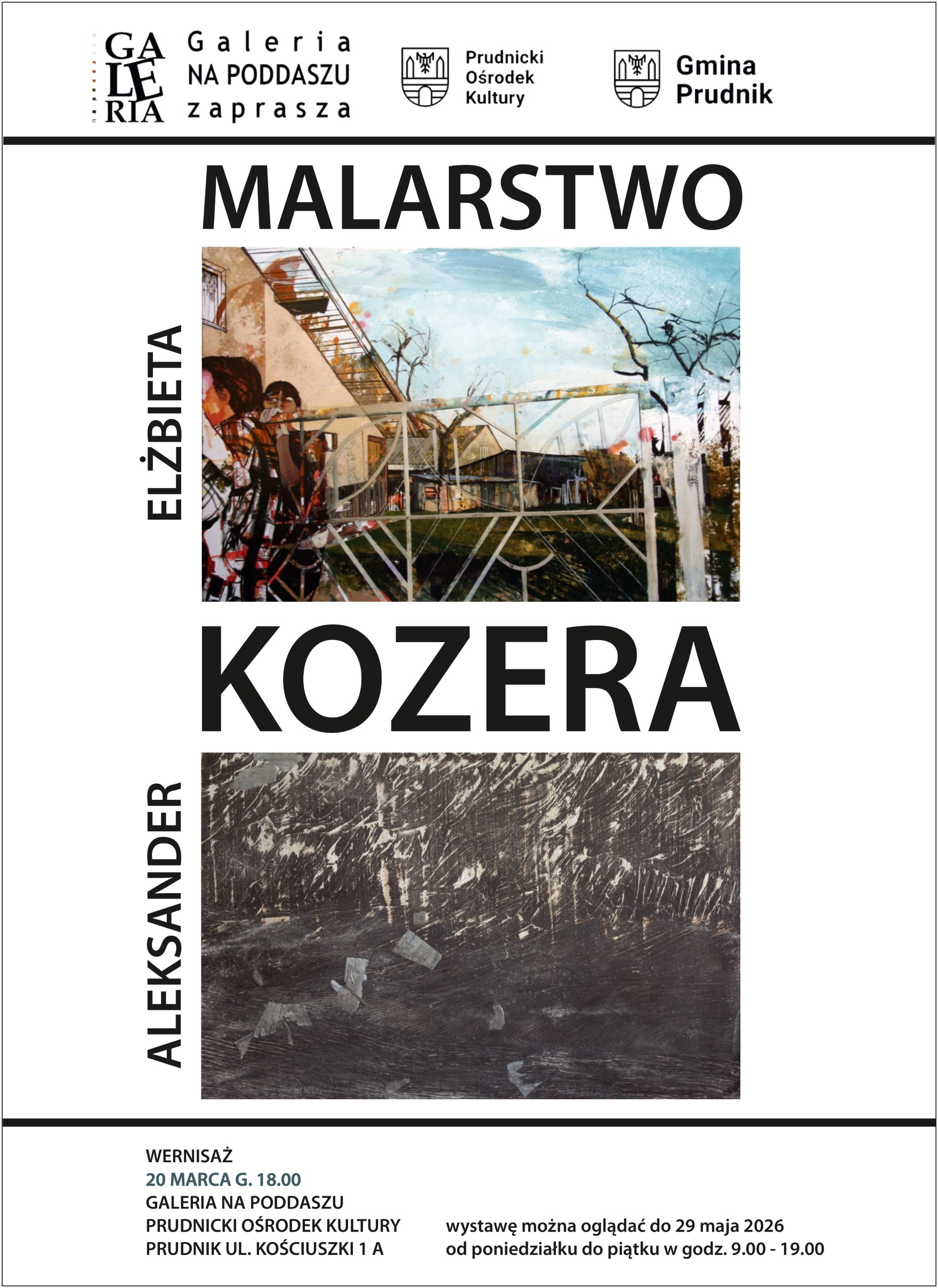 „Elżbieta i Aleksander Kozera - Malarstwo” | wystawa