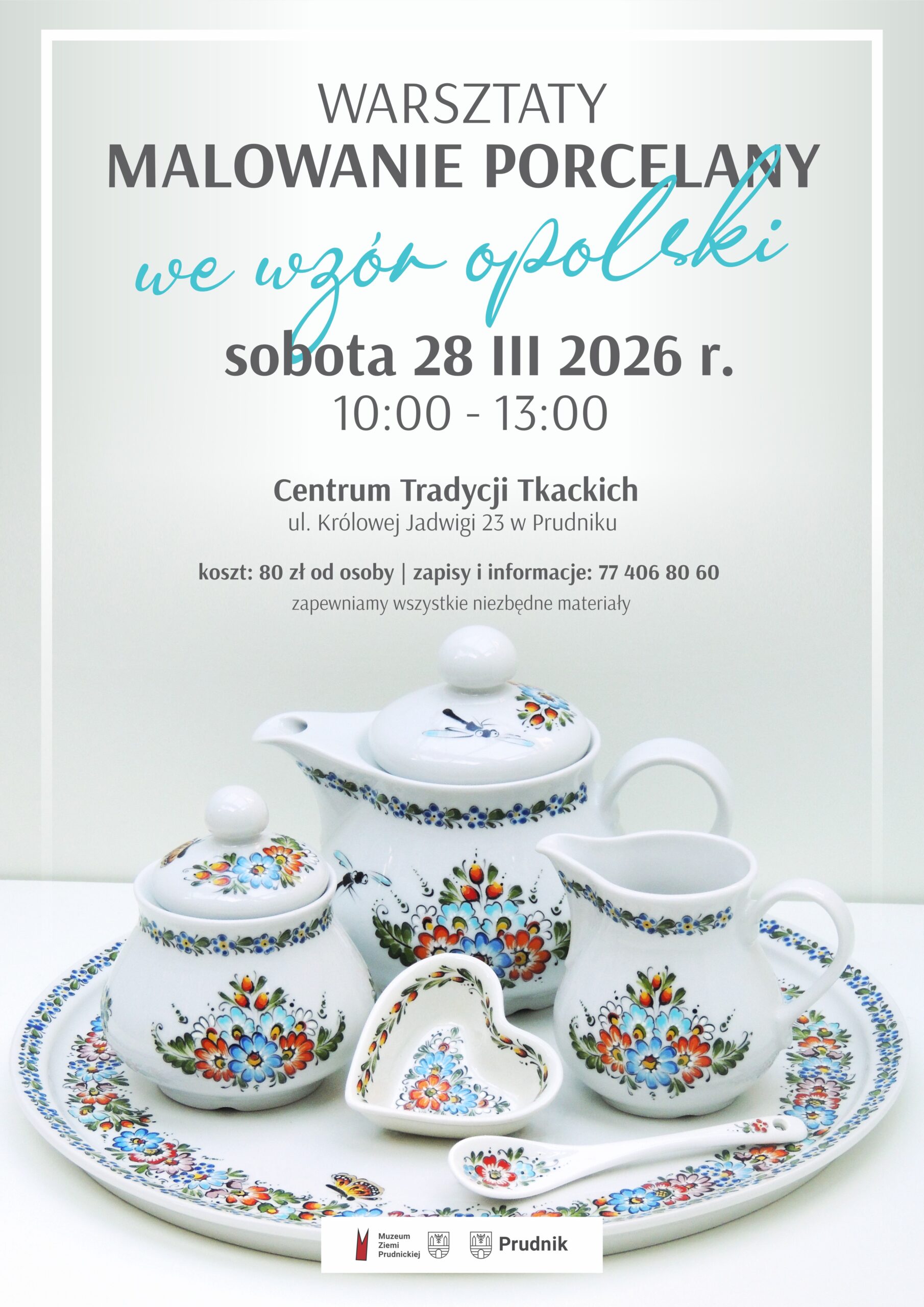 Opolski wzór – warsztaty malowania porcelany