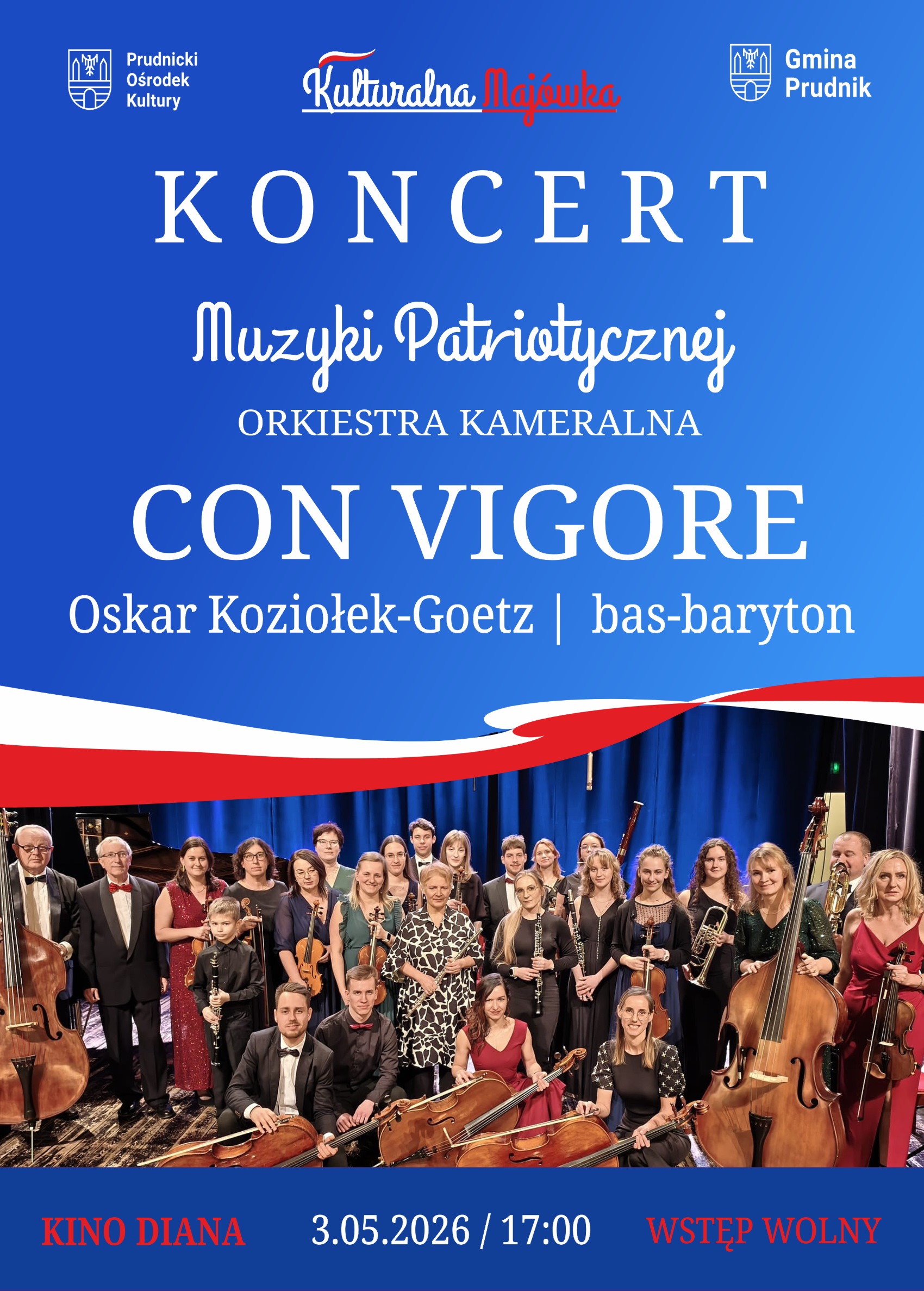 Koncert Orkiestry Kameralnej „Con Vigore” | „Kulturalna Majówka”