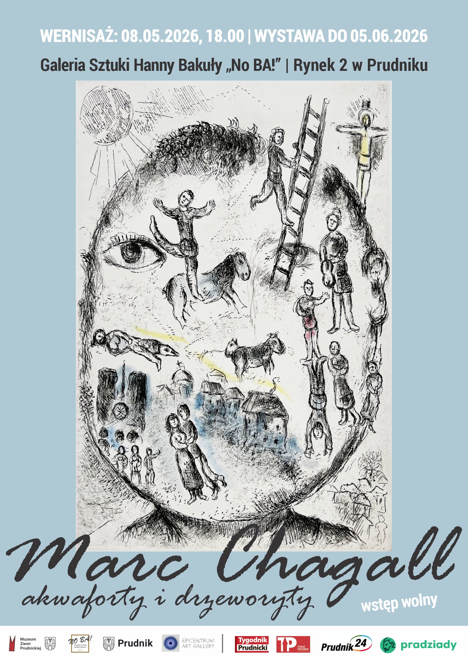 Marc Chagall, drzeworyty i akwaforty
