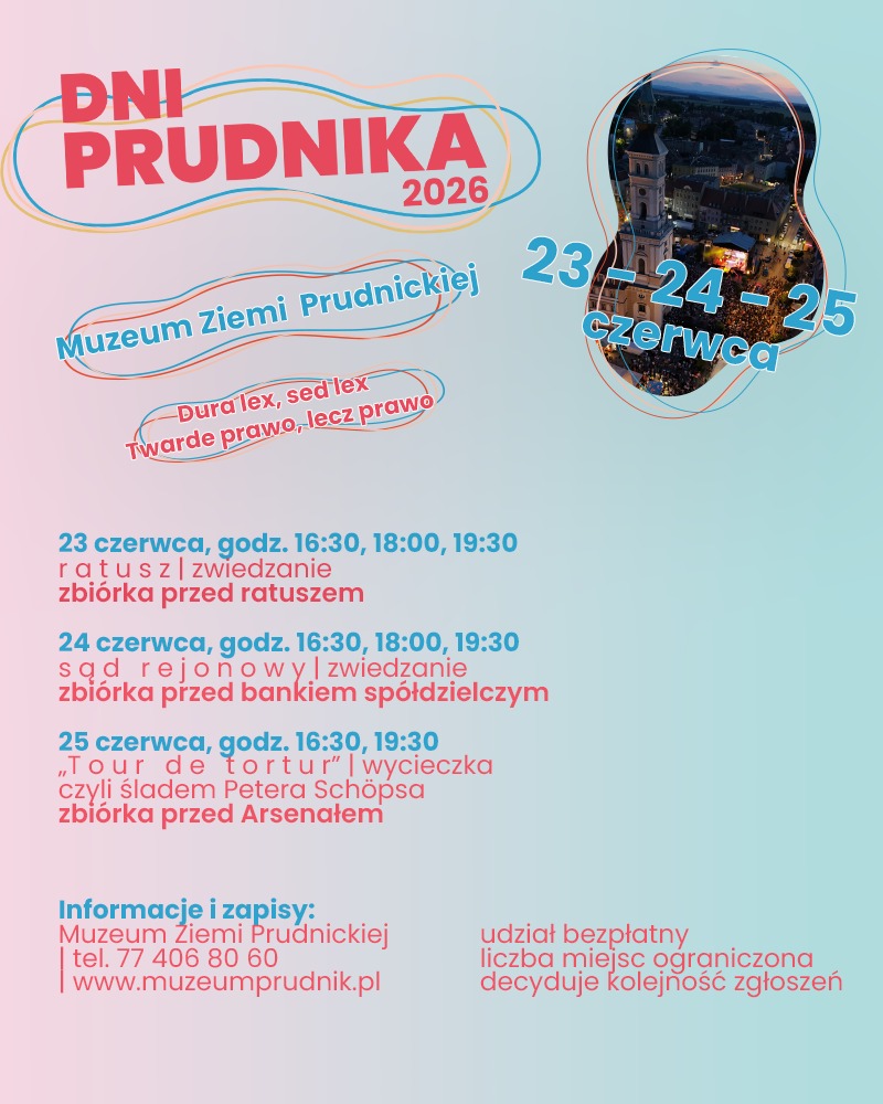 Niecodzienne zwiedzanie miasta w ramach Dni Prudnika!
