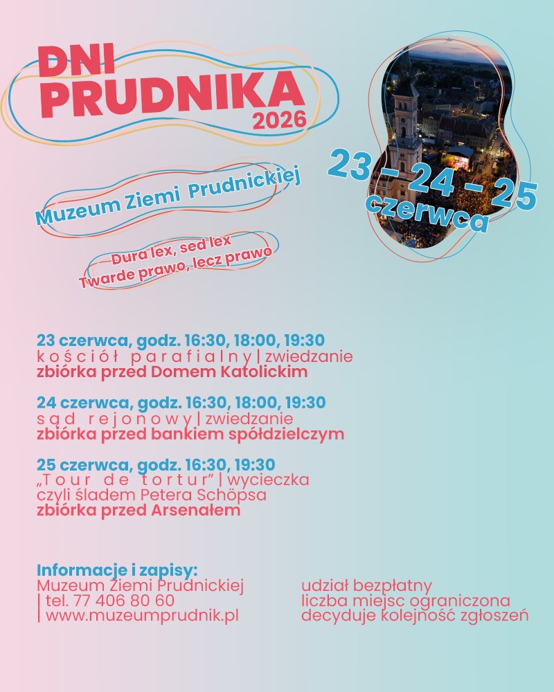 Niecodzienne zwiedzanie miasta w ramach Dni Prudnika!