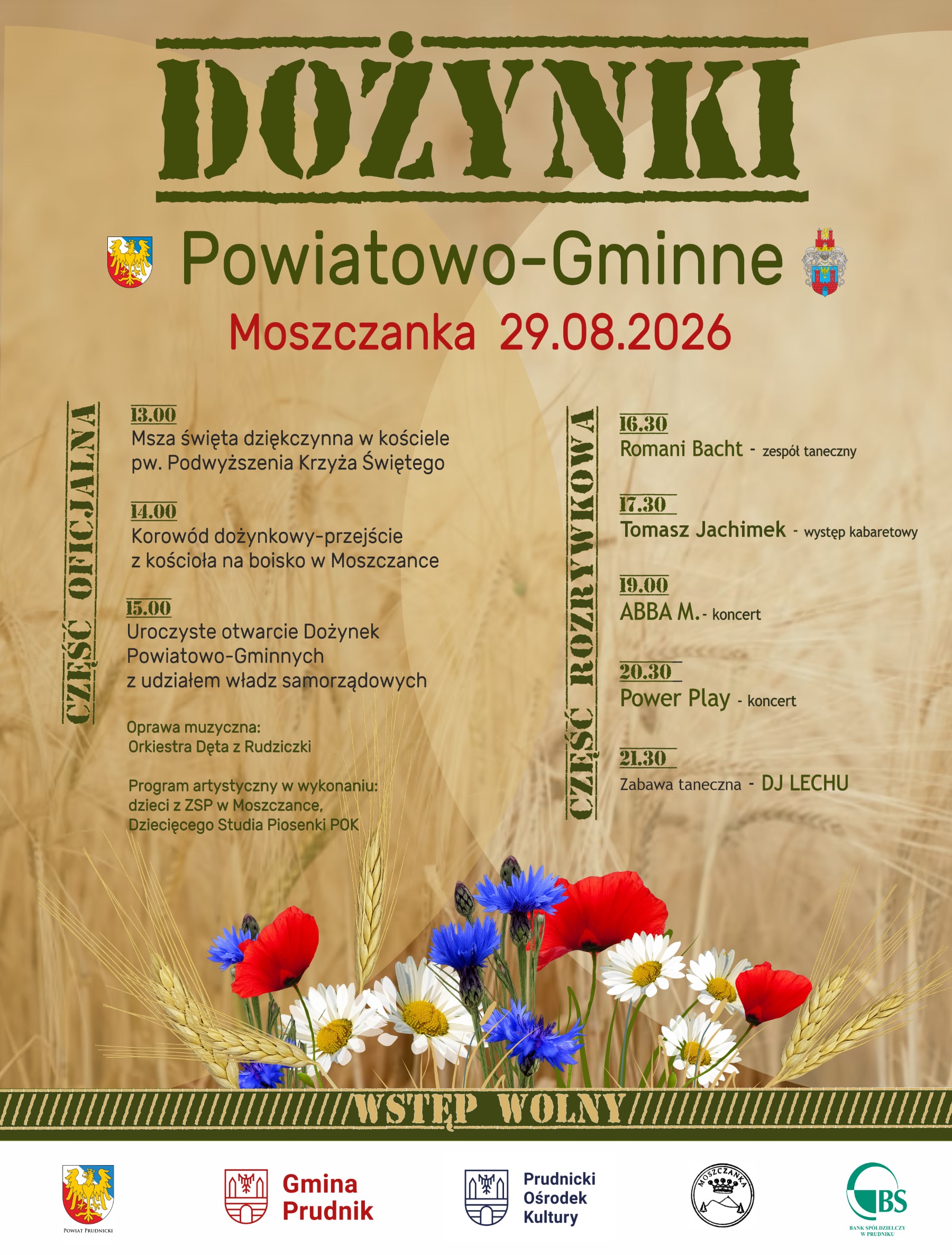 Dożynki Powiatowo-Gminne w Moszczance