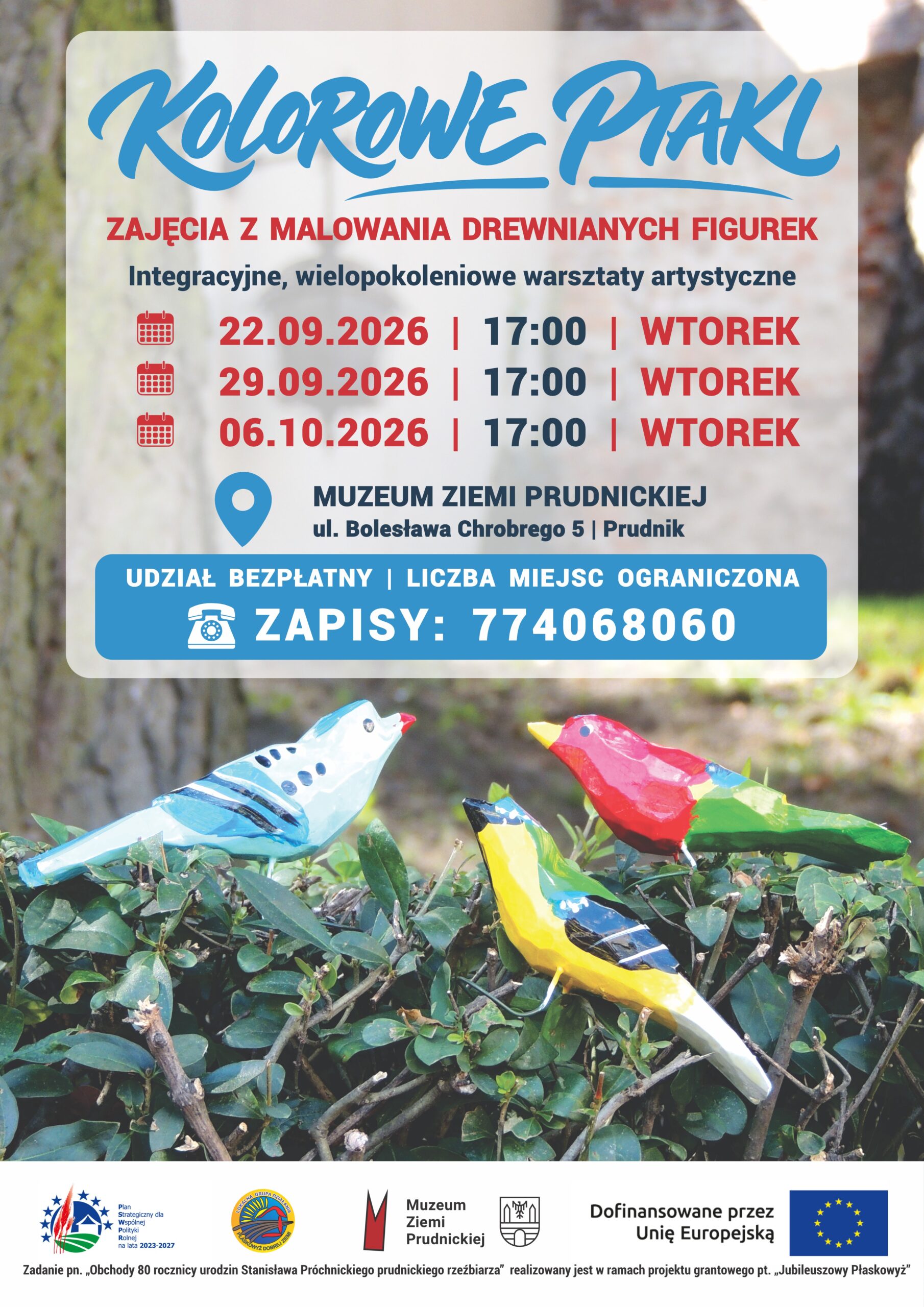 Kolorowe ptaki