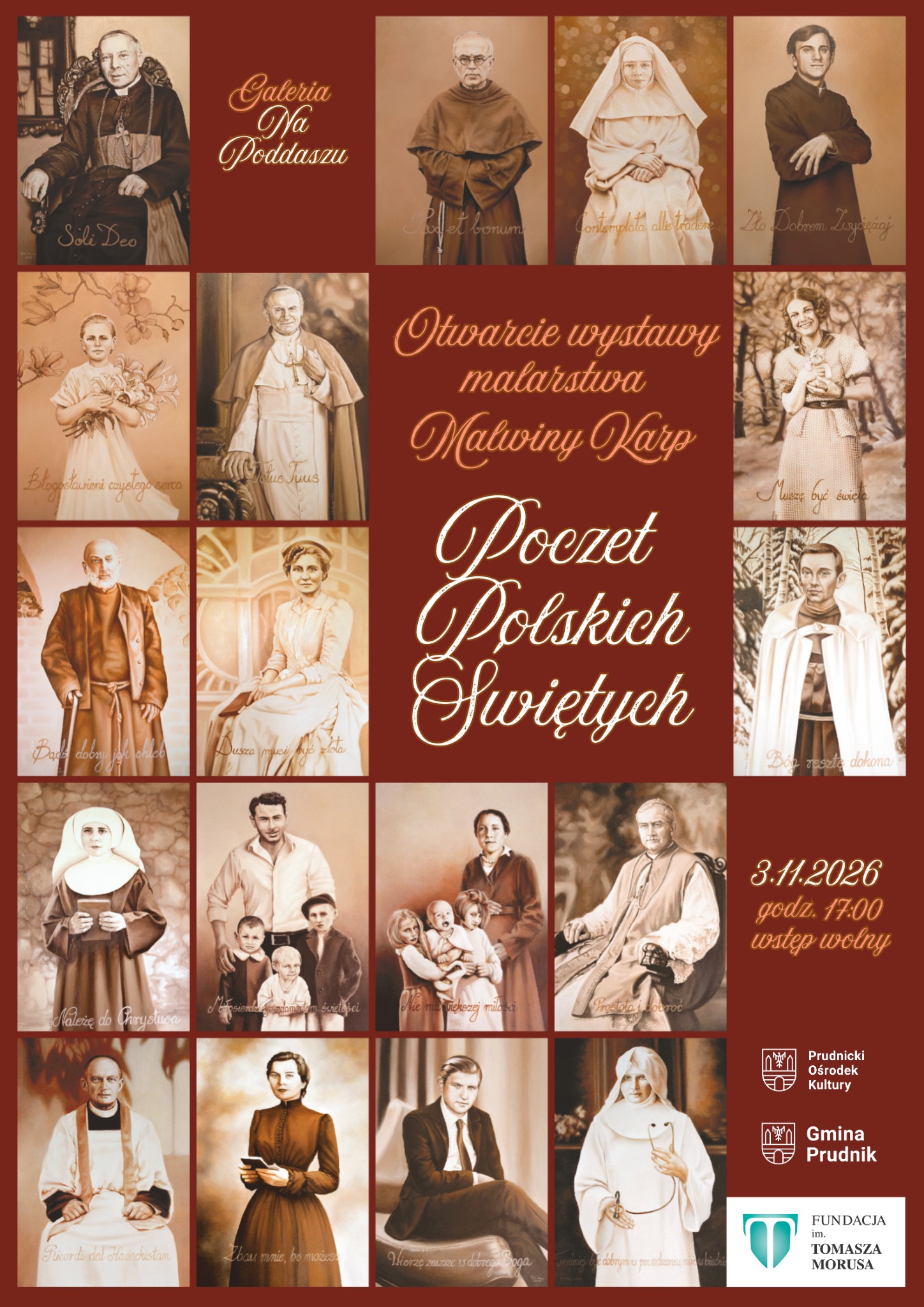„Poczet Polskich Świętych” | wystawa malarstwa
